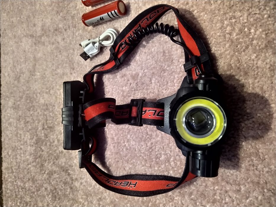 Lanterna cu model nou de LED, pentru cap, din metal, foarte rezistenta