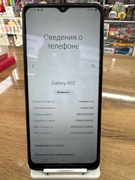 Мобильный телефон Samsung А02