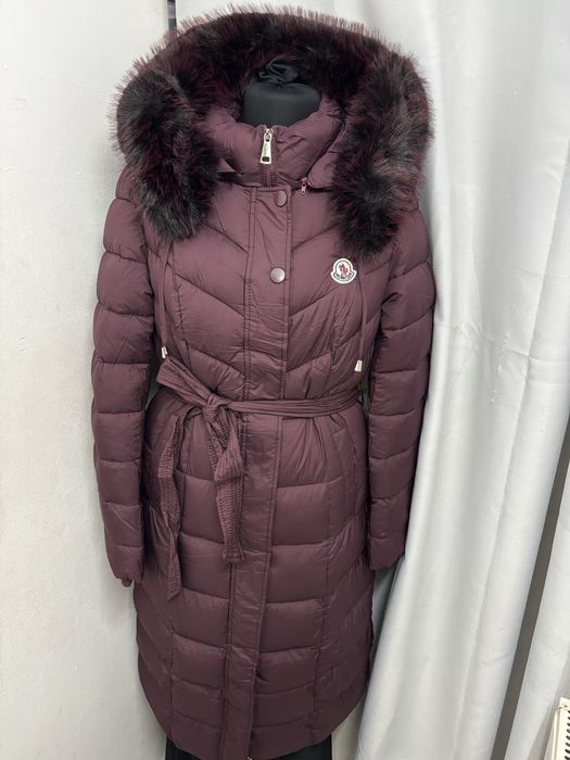 Geaca lunga cu blana detasabila dama