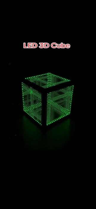 3Д кубик зеркала