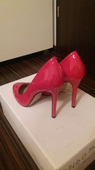 Stiletto Nissa piele noi