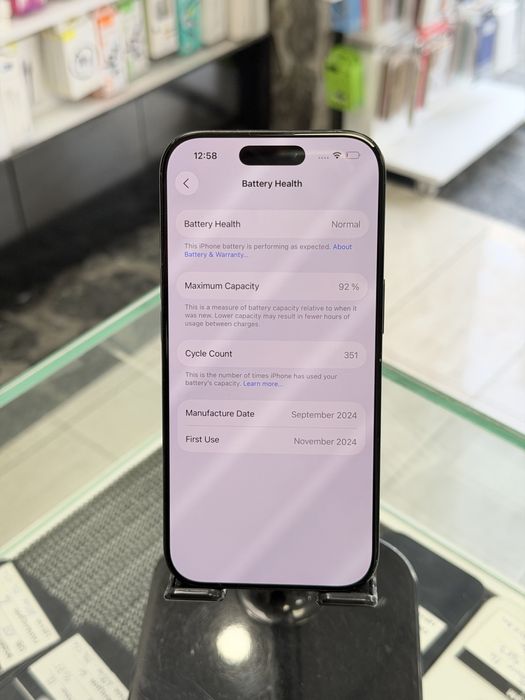 Apple iPhone 16 Pro 256GB Black