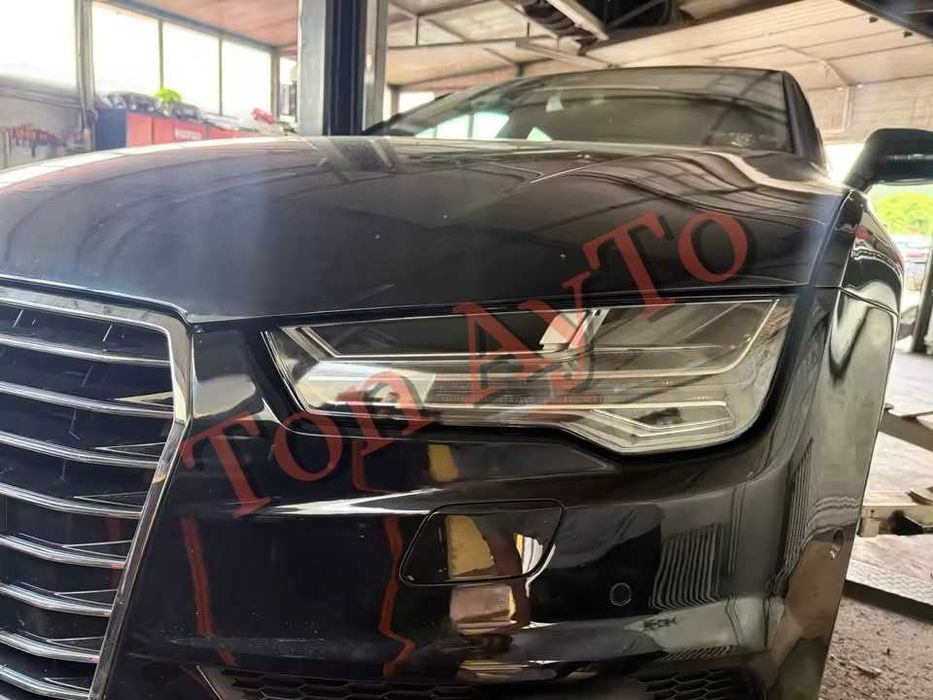 Стъкла Капаци Фар Ауди А6 Audi A6 C7 Facelift 2015 – 2018 Bi - Xenon / LED Стъкла Фарове Капаци