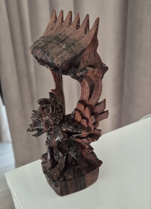 Статуетка дърворезба - бог Вишну