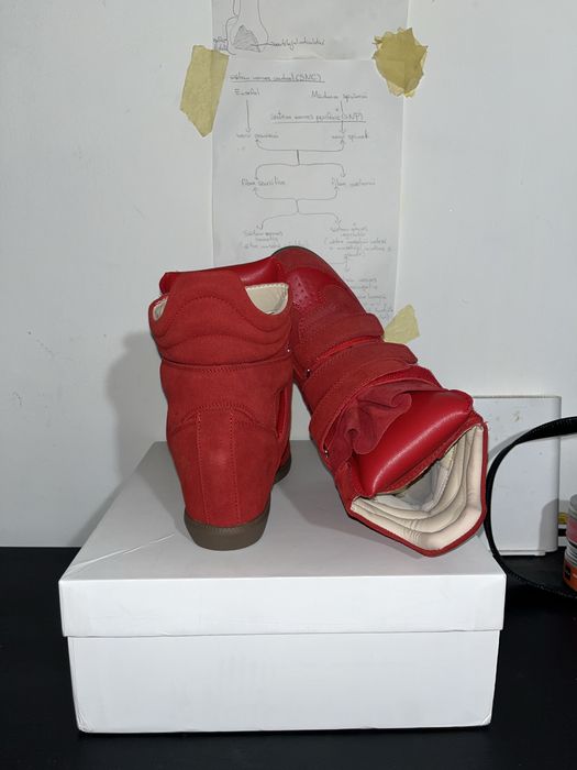 Isabel marant rosii marimea 37