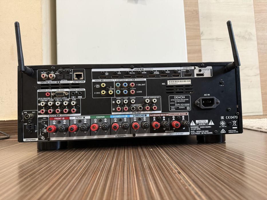 Denon AVR-X3100 Bluetooth Wi-Fi