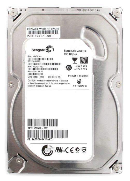 LOT 5HDD de 250gb fiecare