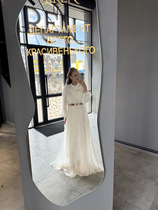 Продам вечернее платье, белое платье