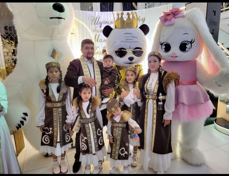 Аниматор Зайка Панда и Кот Сапага Белый Медведь