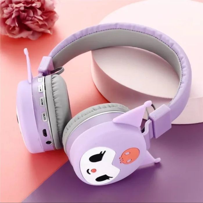 Безжични Bluetooth Слушалки Hello Kitty Kuromi с вграден микрофон Кити