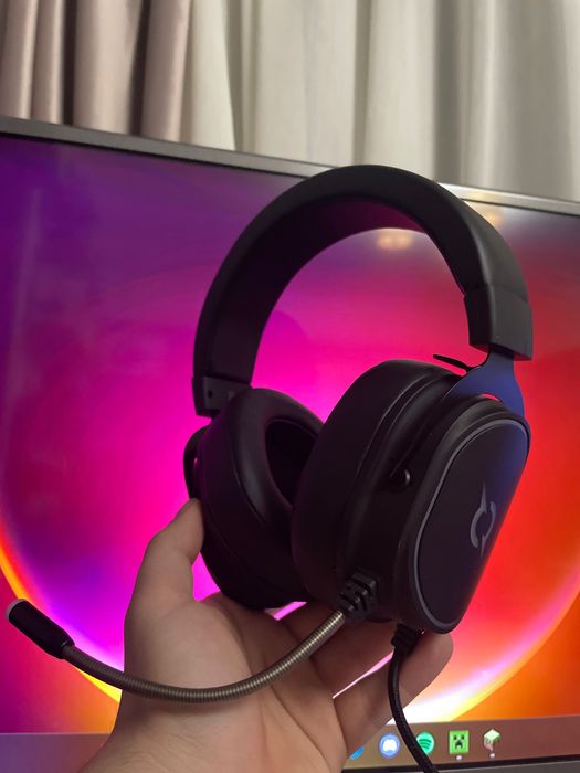 Casti Gaming AQIRYS Altair, 7.1 USB, negru