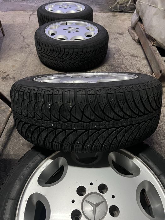 Джанти Мерцедес със зимни гуми 205 55 16 Fulda