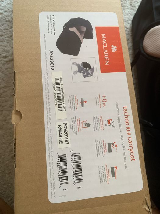 Maclaren Techno XLR carrycot