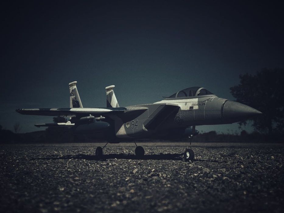 RC самолет + втори фюзелаж JET EDF 64 F15 eagle със стабилизация