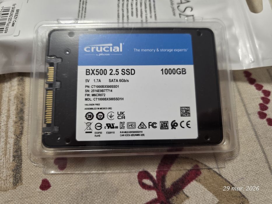ssd crucial bx500 second hand si noi de vanzare • Anunturi • OLX.ro