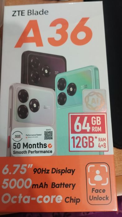 Продам ZTE Blade A36