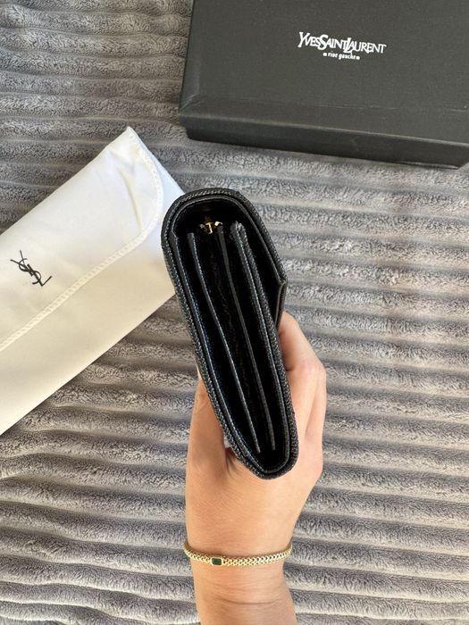 Portofel piele YSL Yves Saint Laurant NOU cadou perfect Craciun