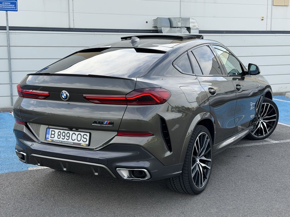 BMW X6 M Pachet * 4.0i * Piele Rosie * Swarovski