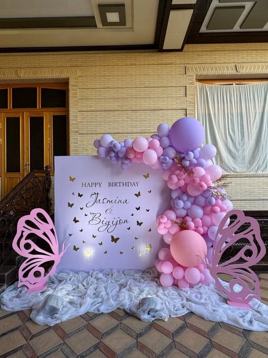 Детское оформление на годик