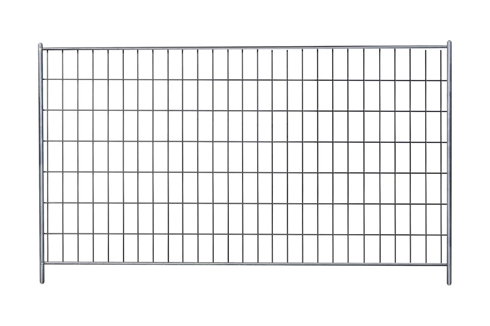 Gard mobil zincat pentru imprejmuire santier / evenimente