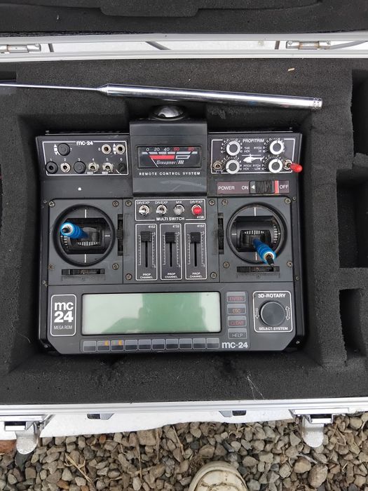 Statie control Graupner JR mc24 avioane,elicoptere,aeromodele