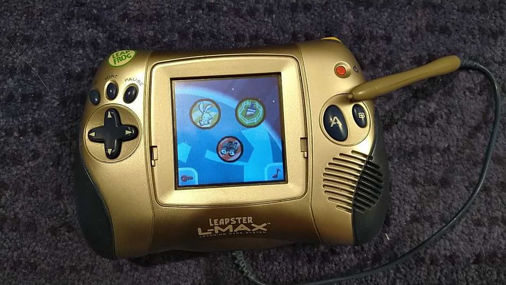 Детски учебен таблет комплект игри LeapFrog Leapster L-Max английски