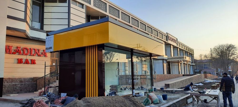 Алюкабонд мантаж alikafon #alukabond fasad