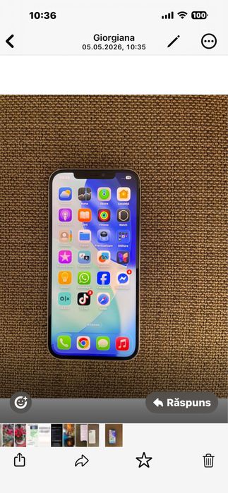 Vînd un iphon 12pro max 128 g