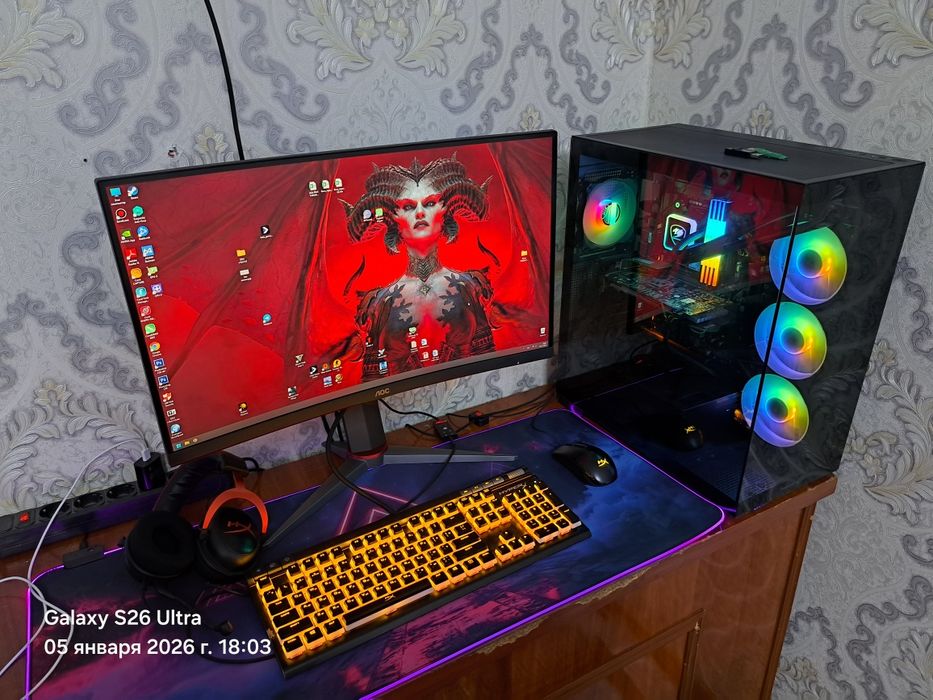 Мощный игровой Компьютер (Комплект)