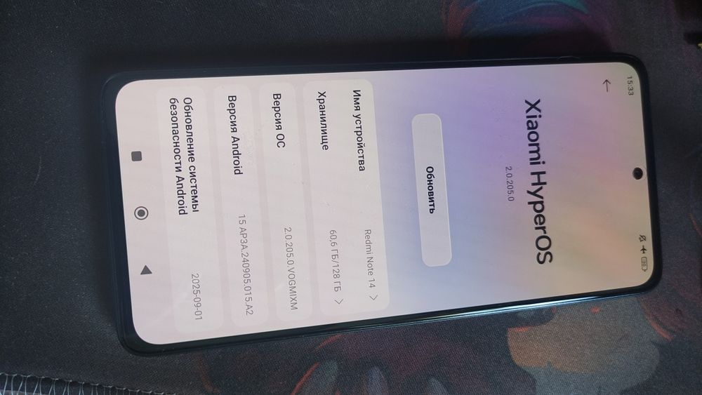 Redmi Note 14 telefoni sotiladi. Продам телефон