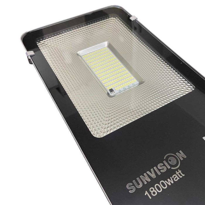НЕМСКА Улична Соларна Лампа С Панел И Стойка 1800W SUNVISION + ЛЕД ФЕНЕР