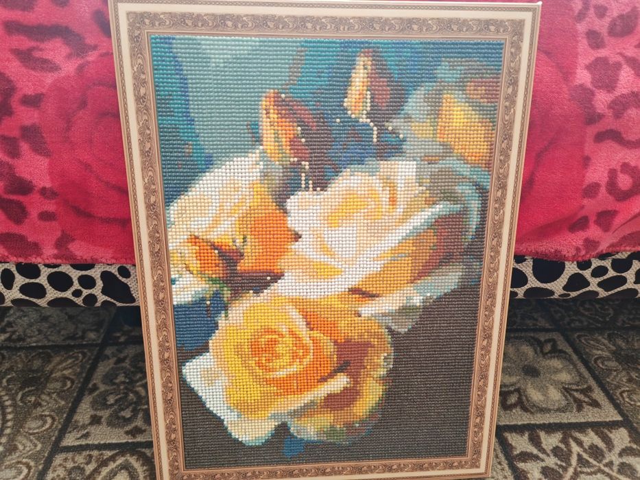 Продаётся мозаика цветы, детские.