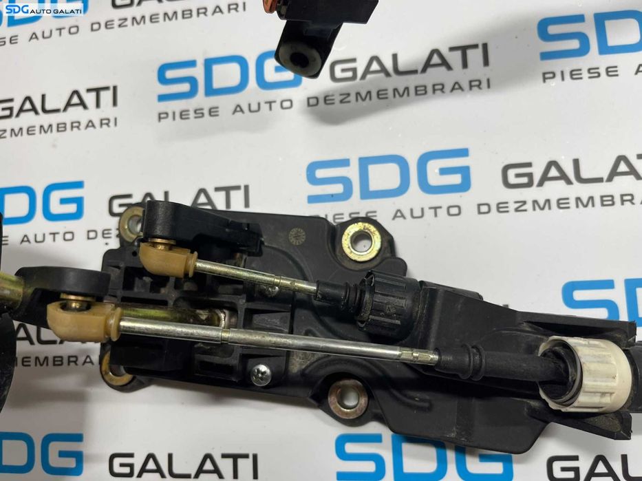 Timonerie Cu Tija Tije Sufa Sufe Cablu Cabluri Maneta Schimbator Cutie Viteze Manuala 5 Trepte Ford Focus 1 1.6 16V 1998 - 2004 Cod XS4R-7K387 [D0066]