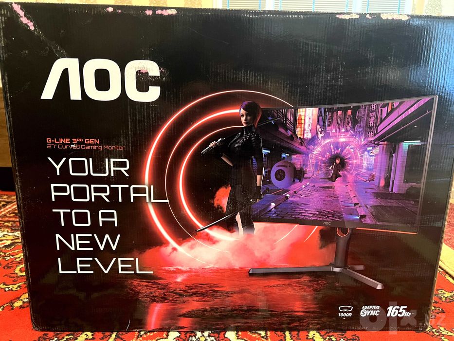 Монитор AOC CQ27G3S VA 27" 2K Curved