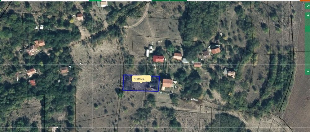Продава се Парцел в с. Долна Диканя, Област Перник - 1000 кв.м за 29 €/кв.м - Снимка #4