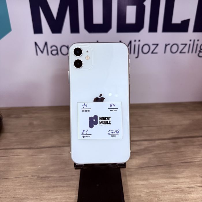 iPhone 11 white NASIYA BOR