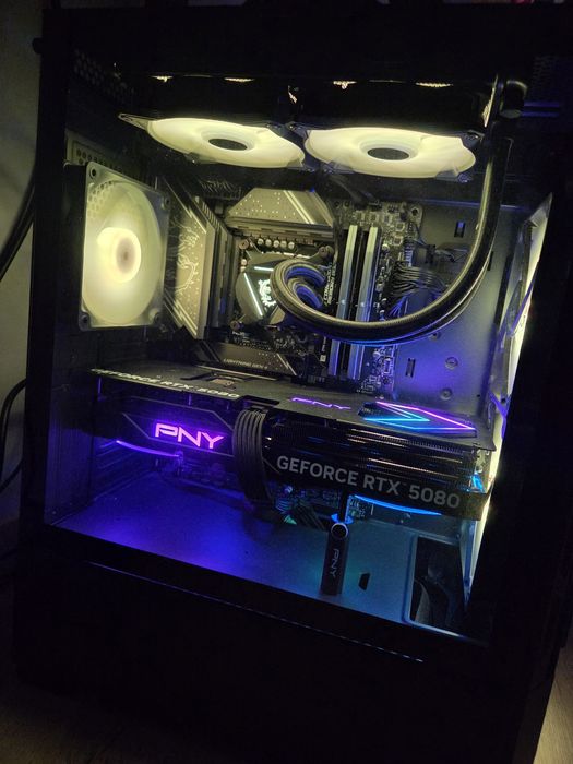High-end геймърски компютър RTX 5080 / i5-14600K / 32GB DDR5 / 1.5TB NVMe