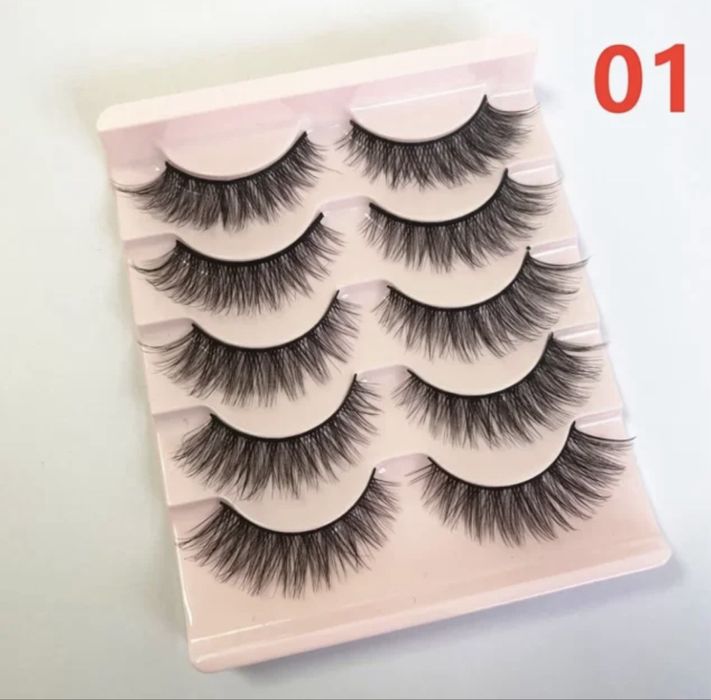 Накладные ресницы норковые