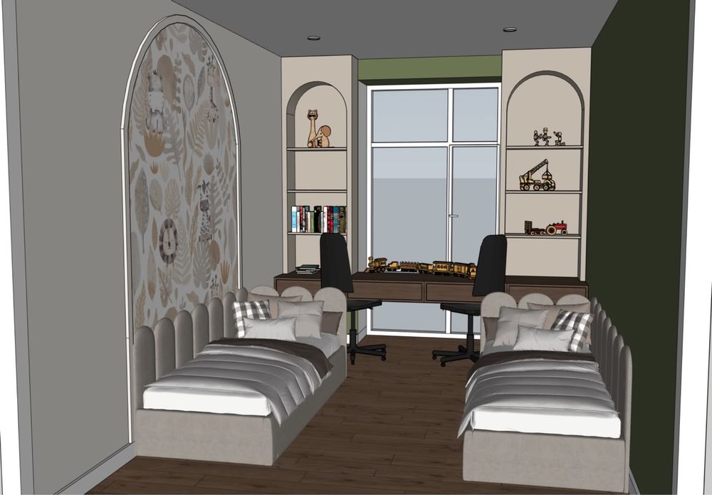 3д моделирование квартир/домов/коммерческих помещений