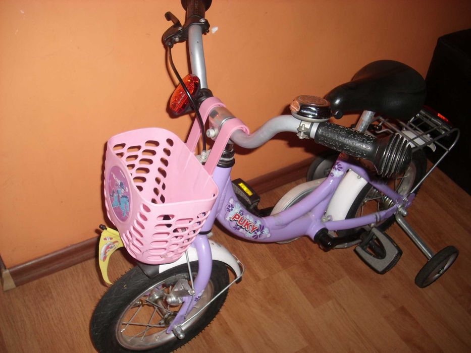 PUKY 12" лек АЛУМИНИЕВ Немски детски велосипед,колело с помощни.Промо.