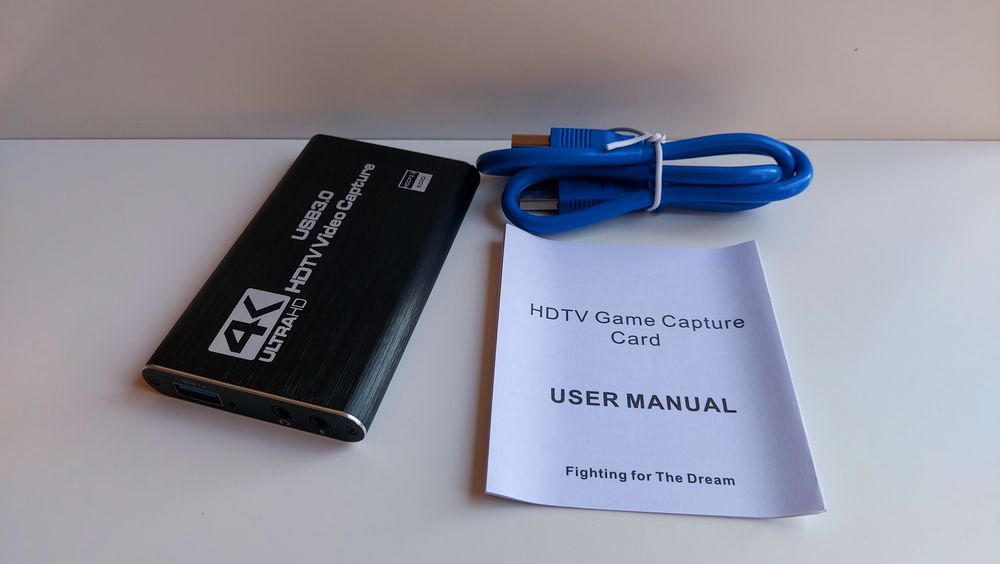 Placa de captura audio/video 4k, HDMI UDB 3.0, Full HD 1080P, Negru