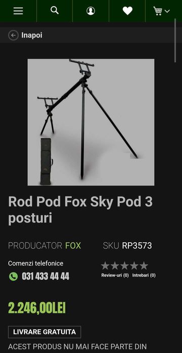 Vind set crap impecabil