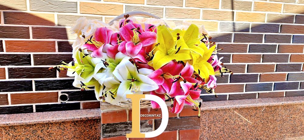 Лилия искусственные 50см