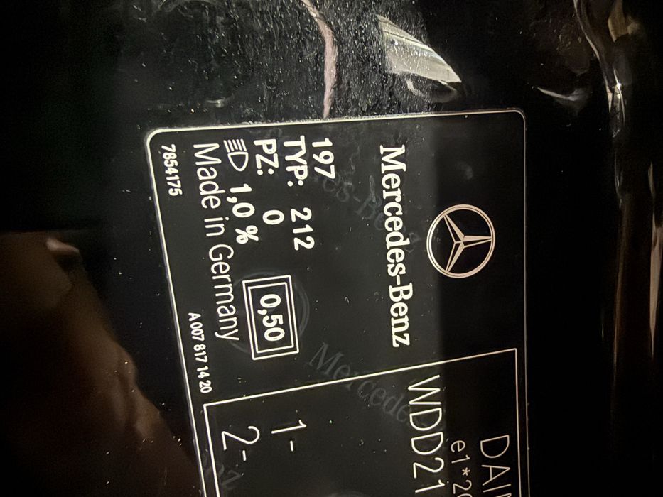 Врата W213, Mercedes/Мерцедес