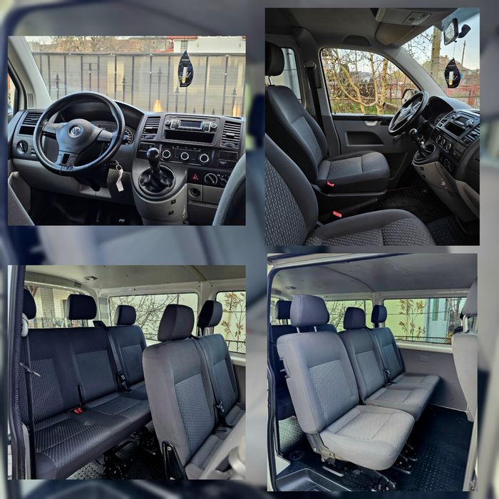 Volkswagen Transporter T5 lung 2013 8 locuri 2.0 TDI EURO 5
