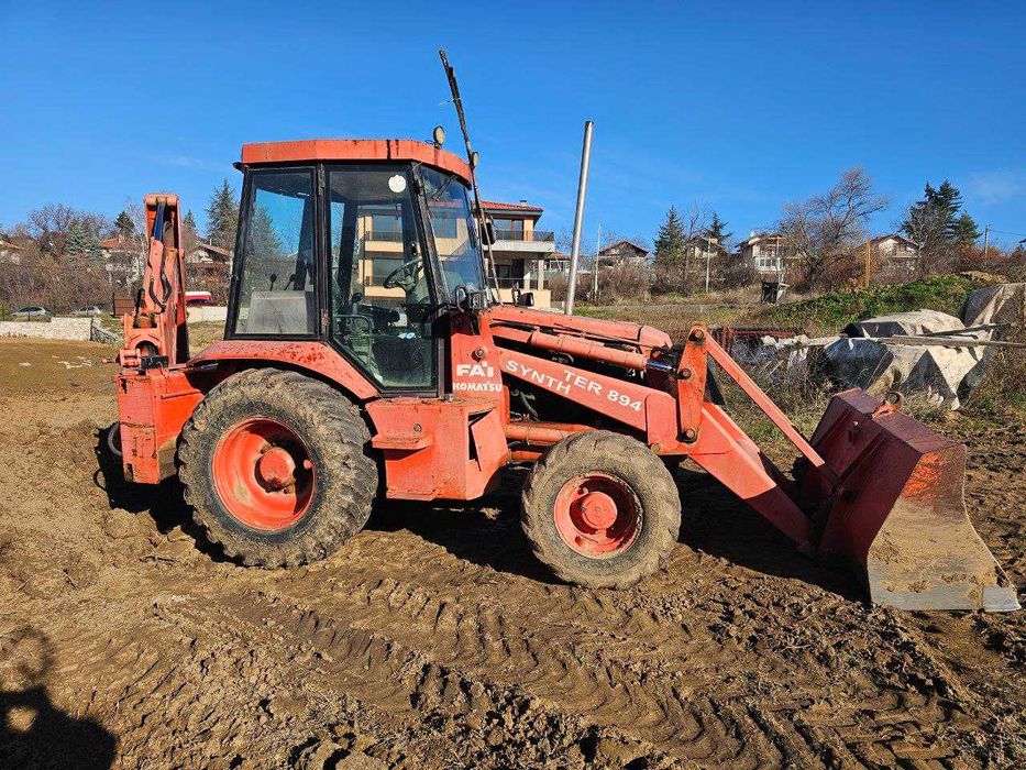 Багер, комбиниран, челен товарач FAI Komatsu Synther 894