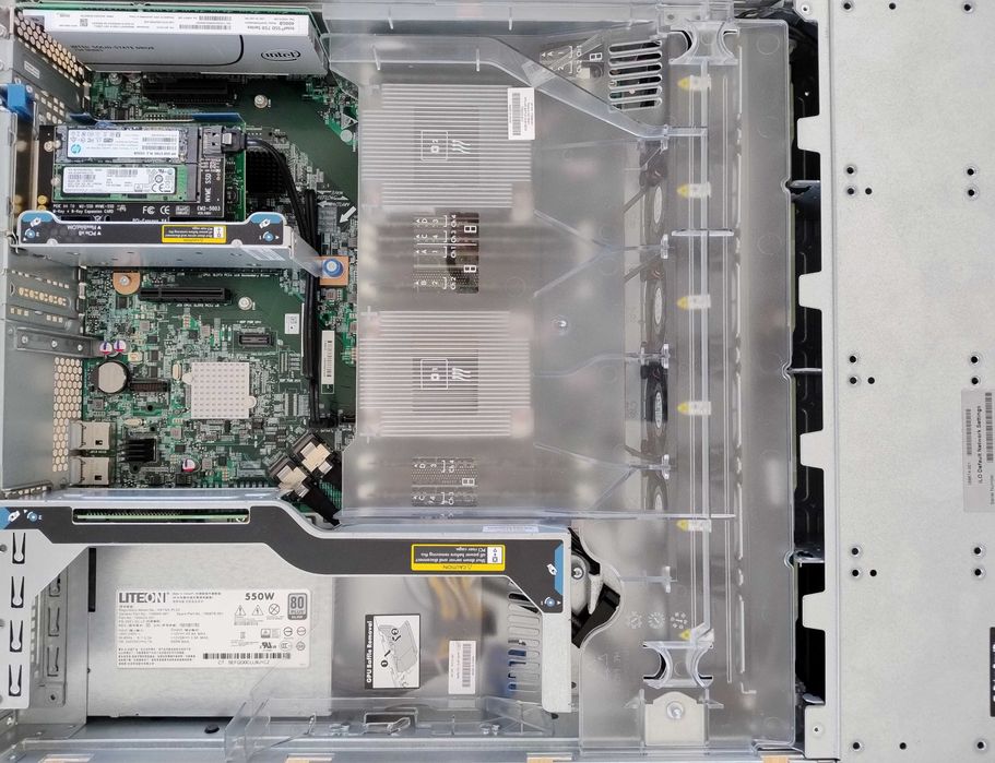 Server Dual CPU Xeon 20 Cores, 10x SATA3, 6x NVMe, 6x GigabitLAN