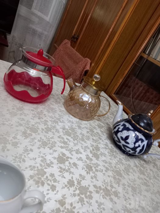 Распродажа! Чайники заварочные, френч-пресс и сливочник (6 шт)Срочно!
