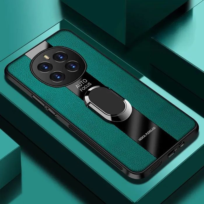 Honor Magic 7 Lite / PORSCHE Кожен кейс гръб с магнитен пръстен