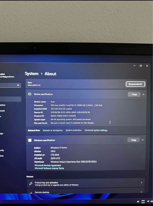 Laptop Gaming Acer Nitro 5